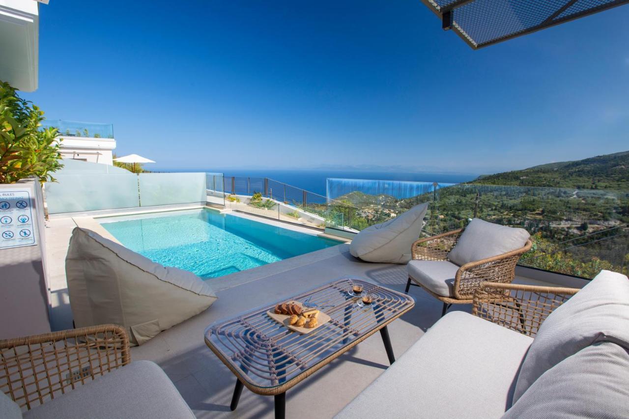 Inorato - Luxury Villa With Private Swimming Pool Kalamítsi Eksteriør billede